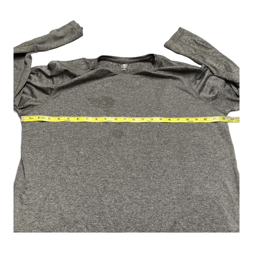 Athletic Works Girls XL 16-18 Gray Long Sleeve Top - Picture 5 of 7